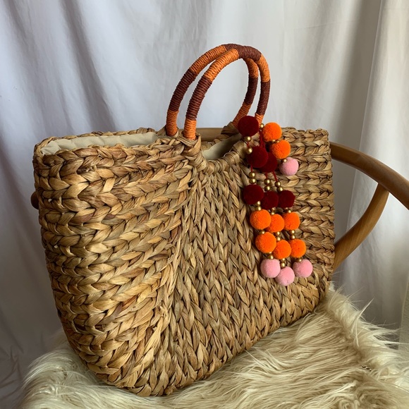 a new day Handbags - A new day straw tote